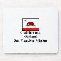 California Oakland San Francisco LDS Mission  Mouse Pads