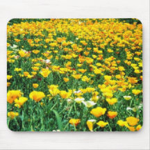 California Poppies Mouse Mats