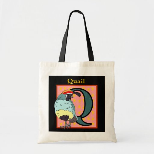 California Quail Bird Tote Bags
