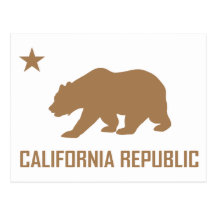 California Republic Postcard