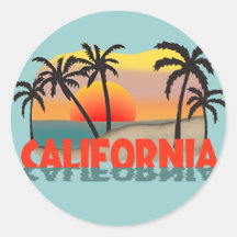 California Souvenir Sticker