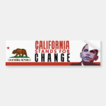 California Stands for Change - Bumper Sticker
