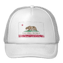 California State Flag Vintage Hat