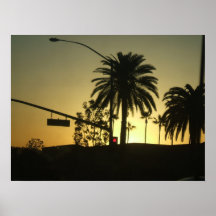 California Sunset Print