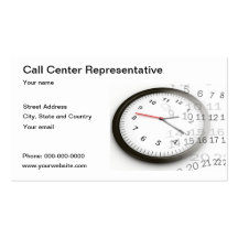 Call Center Customer Service business card