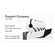 Call Centre business card