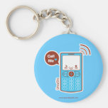 Call Me keychain