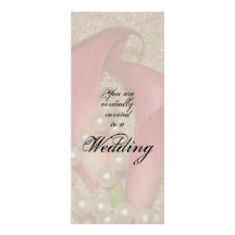 Calla Lilies Wedding Invitation