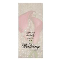 Calla Lilies Wedding Invitation