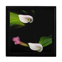 Calla Lily Flowers Gift Box