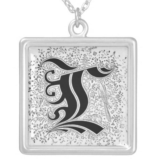 Calligraphy Letter C Necklace