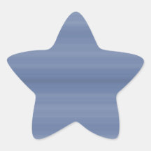 Calm Blue Star Stickers