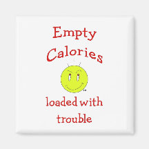Calorie Reminder - Fridge Magnet