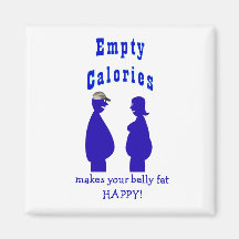 Calorie Reminder - Fridge Magnets