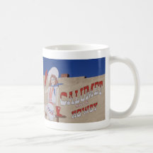 Calumet says Howdy w image Mug