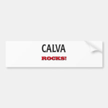 Calva Rocks Bumper Sticker