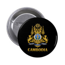 Cambodia Coat Of Arms Pins