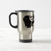Cambodia Trendy Peace Sign with Cambodian map Coffee Mugs