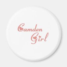 Camden Girl tee shirts Refrigerator Magnet