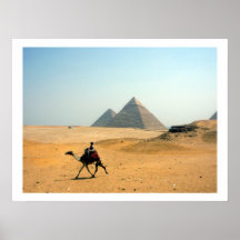 camel pyramids border posters