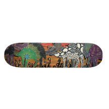 Camel Racing in the Outback Skateboard