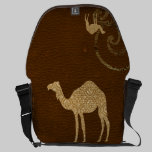 Camel Silhouette Messenger Bag messenger bags