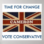 Cameron ~ Customisable U.K General Election Print
