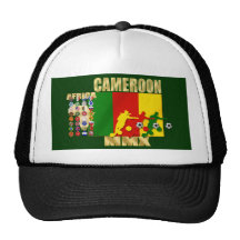 Cameroon 32 qualifying country flags football gift hats