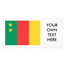 Cameroon Old Flag Photo Greeting Card