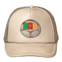 Cameroon Soccer Mesh Hat