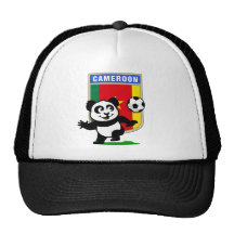 Cameroon Soccer Panda Hats