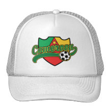 Cameroon Soccer Trucker Hat