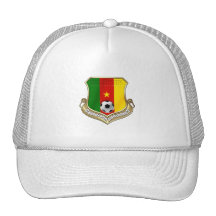 Cameroun Badge emblem sheild gifts Trucker Hats
