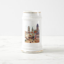 Camille Pissarro - 1898 Grocery Rue Rouen Oil Coffee Mug