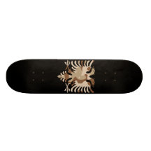 Camo Desert Albanian Eagle Skateboard Deck