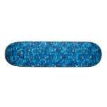 Camo Swede Deck - Blue Custom Skate Board
