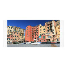 Camogli, Italy Rack Card Design
