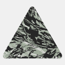 Camouflage Abstract Silhouettes Triangle Stickers
