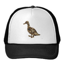 Camouflage Duck Silhouette Hats