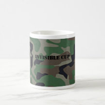 Camouflage Invisible Coffee Cup Coffee Mug