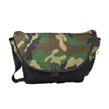 Camouflage Rickshaw Messenger Bag