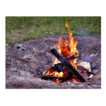 Camp Fires Post Cards