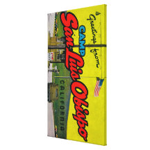 Camp San Luis Obispo, California Stretched Canvas Prints