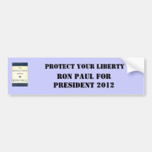 Campaign for Liberty Ron Paul - Customised Bumper Stickers