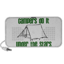 Campers Do It Under The Stars iPhone Speaker