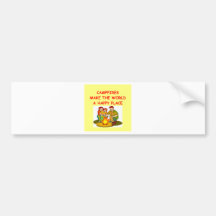 campfires bumper stickers