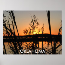 camping, OKLAHOMA Print