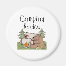 Camping Rocks Magnets