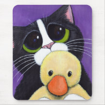Can I Sleep With You? Cat Mousepad