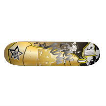 Can King Graffiti Skateboard